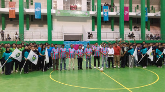 Bupati Batang Hari Resmi Membuka Kejurprov Futsal Jambi 2025